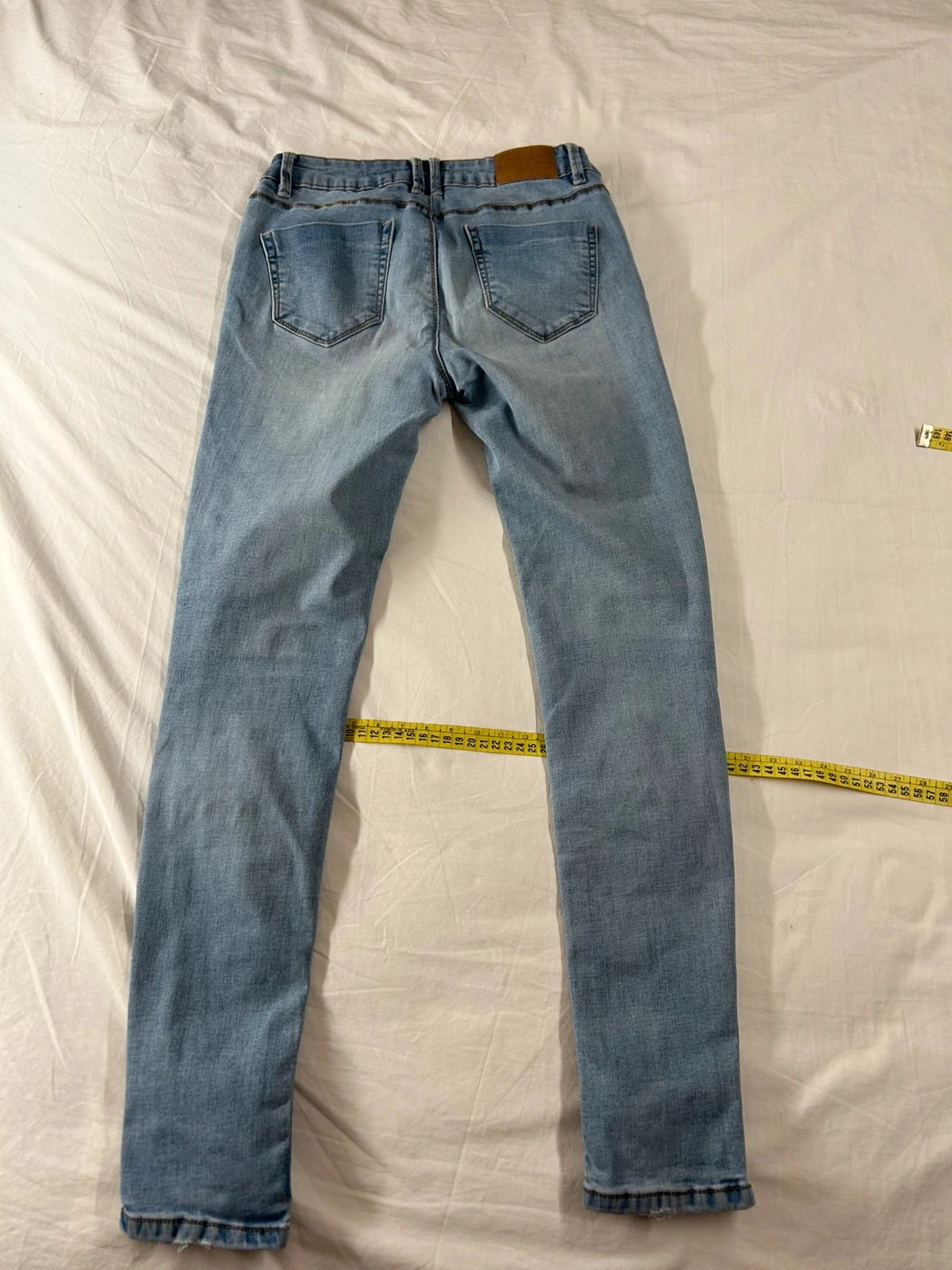 Jean slim azul claro cache cache – photo 7
